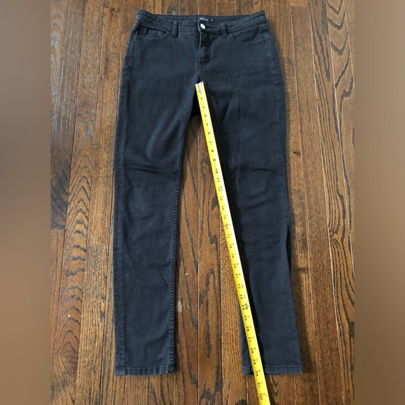 Kate Spade Saturday Women’s 28 Mid-Rise 9” Black Skinny Jeans - VGUC! - Picture 9 of 11